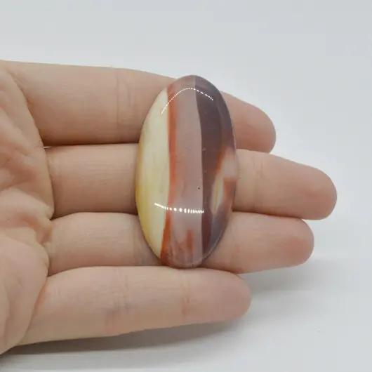 Cabochon Mookait 48x23x6mm C38