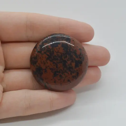 Cabochon Obsidian Mahon 36x36x8mm C43