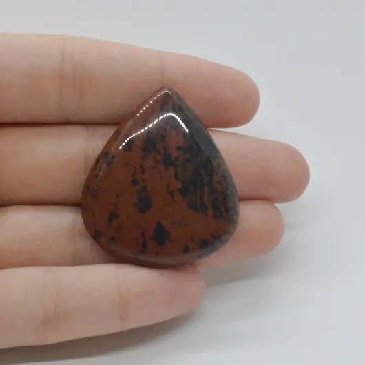 Cabochon Obsidian Mahon 38x33x6mm C31