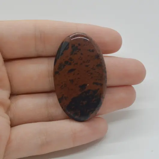 Cabochon Obsidian Mahon 44x26x5mm C78