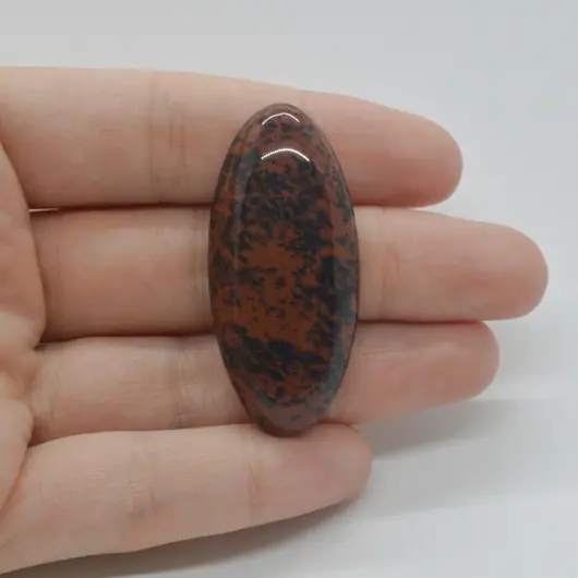 Cabochon Obsidian Mahon 45x20x8mm C24