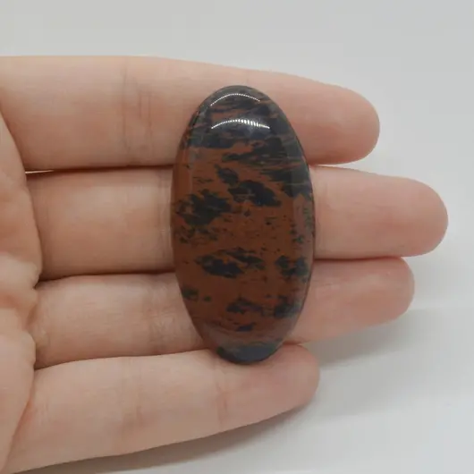 Cabochon Obsidian Mahon 46x24x7mm C71