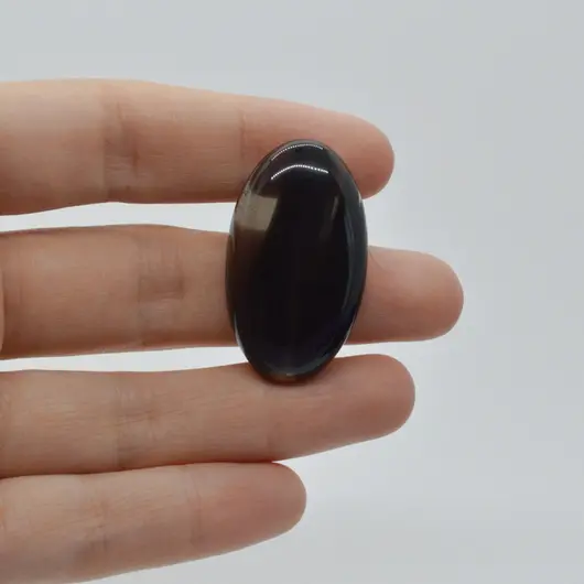 Cabochon Obsidian Midnight Lace 35x21x7mm C50