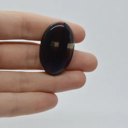 Cabochon Obsidian Midnight Lace 35x22x7mm C42