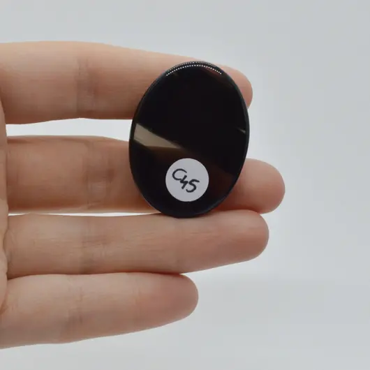 Cabochon Obsidian Midnight Lace 36x27x8mm C45, imagine 2
