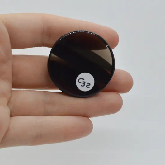 Cabochon Obsidian Midnight Lace 36x36x7mm C32, imagine 2