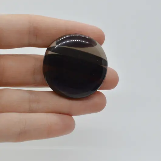 Cabochon Obsidian Midnight Lace 36x36x7mm C32