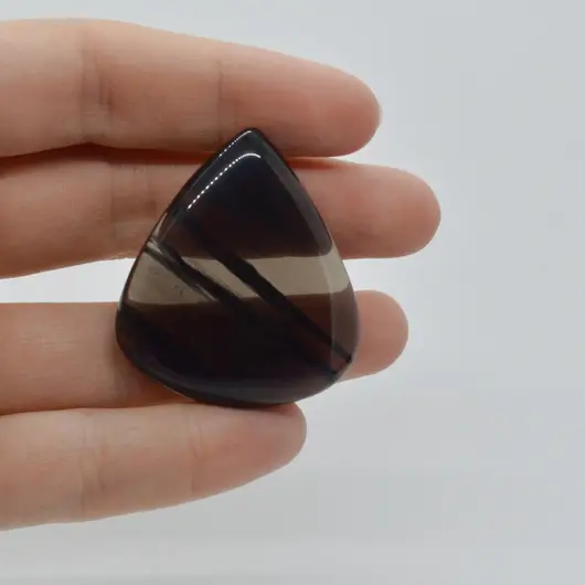 Cabochon Obsidian Midnight Lace 40x35x7mm C10