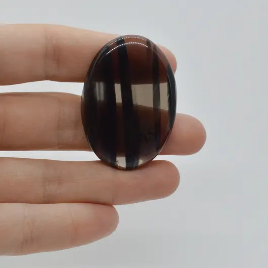 Cabochon Obsidian Midnight Lace 43x30x5mm C18