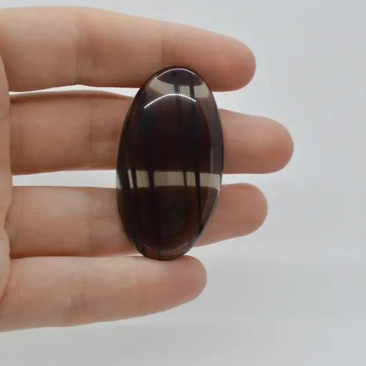 Cabochon Obsidian Midnight Lace 45x25x7mm C21