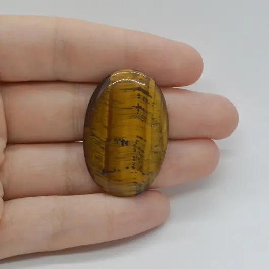 Cabochon Ochi de tigru 37x24x4mm C82