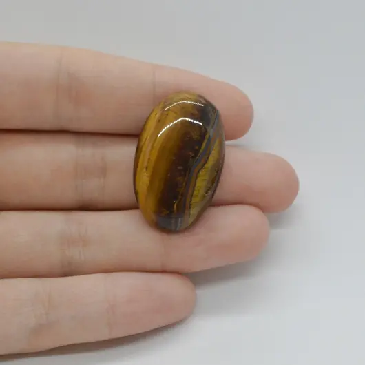 Cabochon Ochi de tigru 31x19x6mm C146