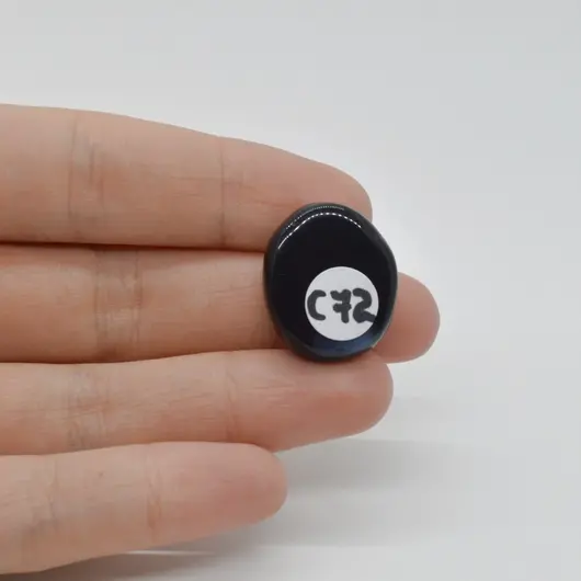 Cabochon Onix 22x19x7mm C72, imagine 2