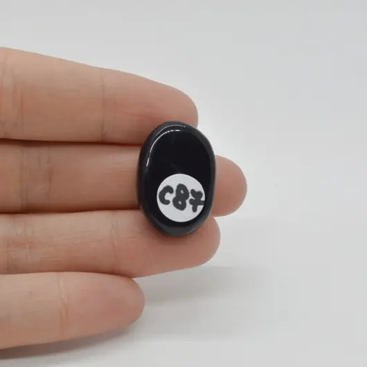 Cabochon Onix 24x17x8mm C87, imagine 2