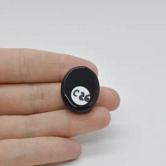 Cabochon Onix 25x20x7mm C26, imagine 2
