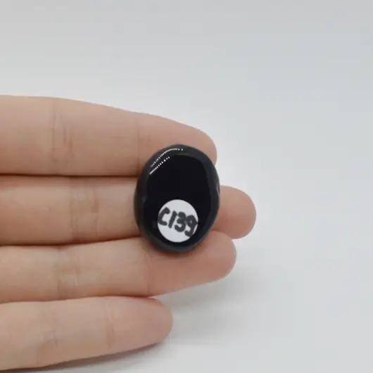 Cabochon Onix 26x21x8mm C139, imagine 2