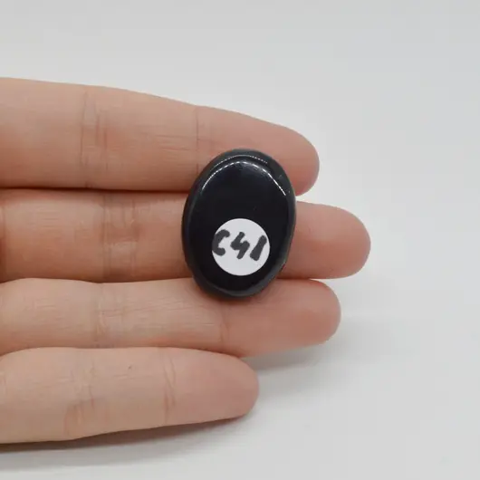 Cabochon Onix 27x20x9mm C41, imagine 2