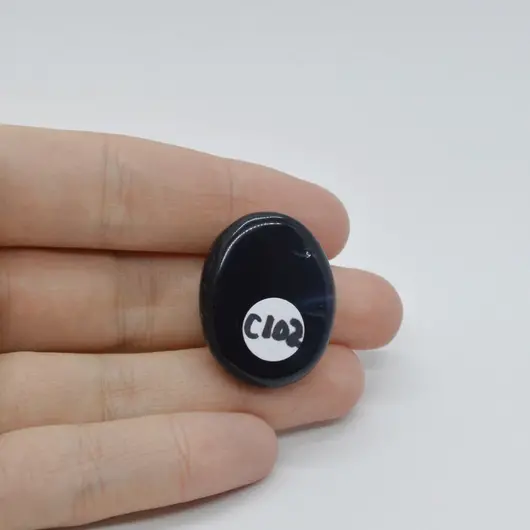 Cabochon Onix 28x22x8mm C102, imagine 2
