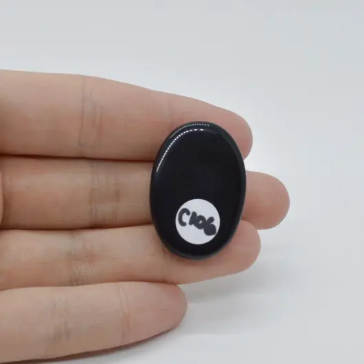 Cabochon Onix 31x22x7mm C106, imagine 2