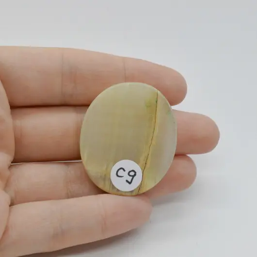 Cabochon Onix Pakistan 36x31x6mm C9, imagine 2