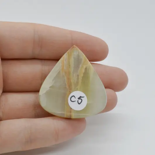 Cabochon Onix Pakistan 38x35x8mm C5, imagine 2