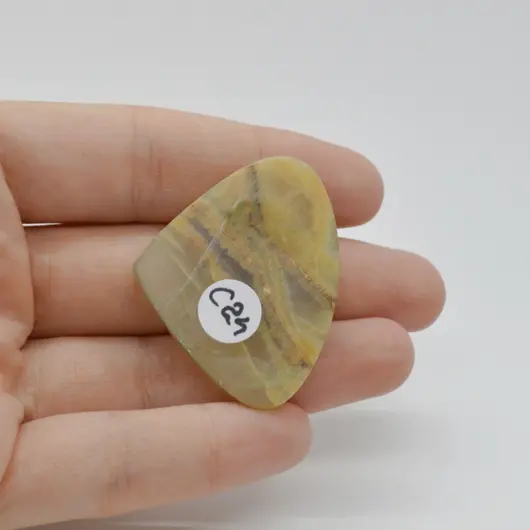 Cabochon Onix Pakistan 40x32x7mm C24, imagine 2