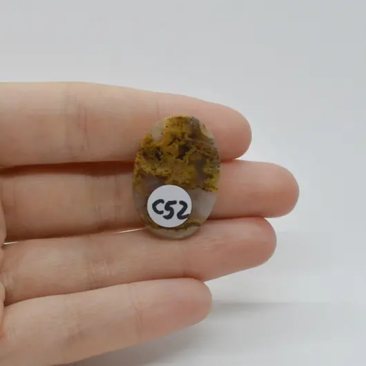 Cabochon Onix Tube 29x20x6mm C52, imagine 2