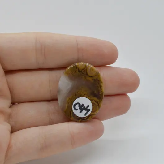 Cabochon Onix Tube 30x23x5mm C44, imagine 2