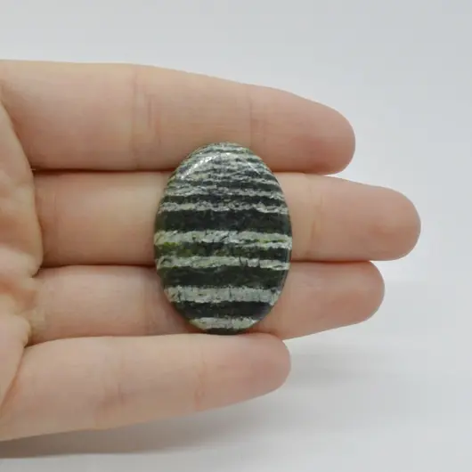 Cabochon Opal Green Swiss 34x24x6mm C39