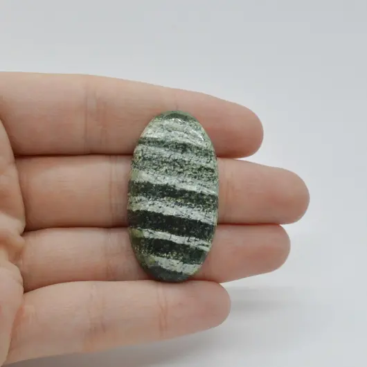 Cabochon Opal Green Swiss 40x21x7mm C44