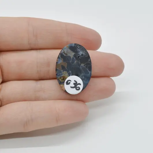 Cabochon Pietersit 27x19x5mm C36, imagine 2