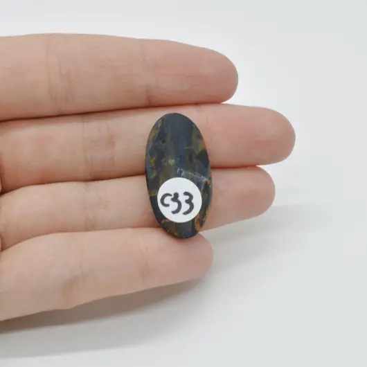 Cabochon Pietersit 28x15x3mm C33, imagine 2