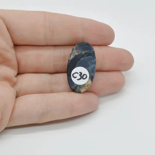 Cabochon Pietersit 28x16x5mm C30, imagine 2