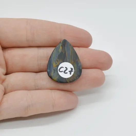 Cabochon Pietersit 28x21x5mm C27, imagine 2
