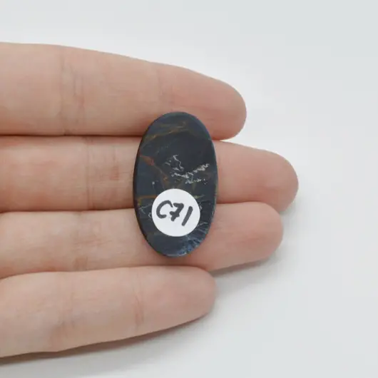 Cabochon Pietersit 31x18x4mm C71, imagine 2