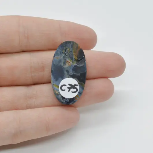 Cabochon Pietersit 31x18x4mm C75, imagine 2