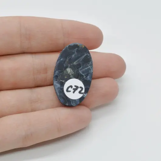 Cabochon Pietersit 31x18x5mm C72, imagine 2