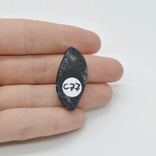 Cabochon Pietersit 32x16x6mm C77, imagine 2