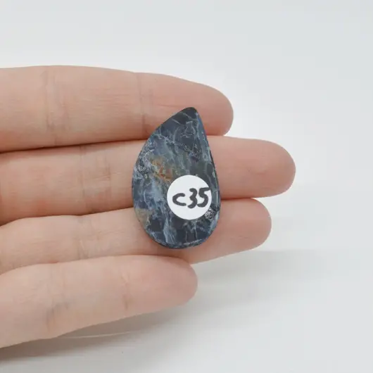 Cabochon Pietersit 32x20x5mm C35, imagine 2