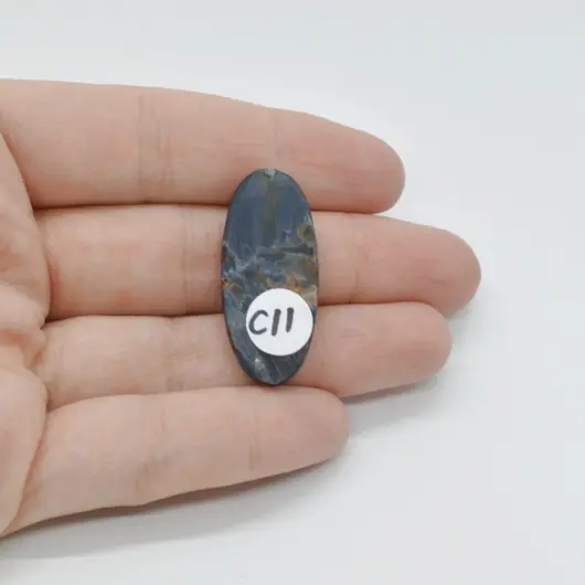 Cabochon Pietersit 33x15x5mm C11, imagine 2