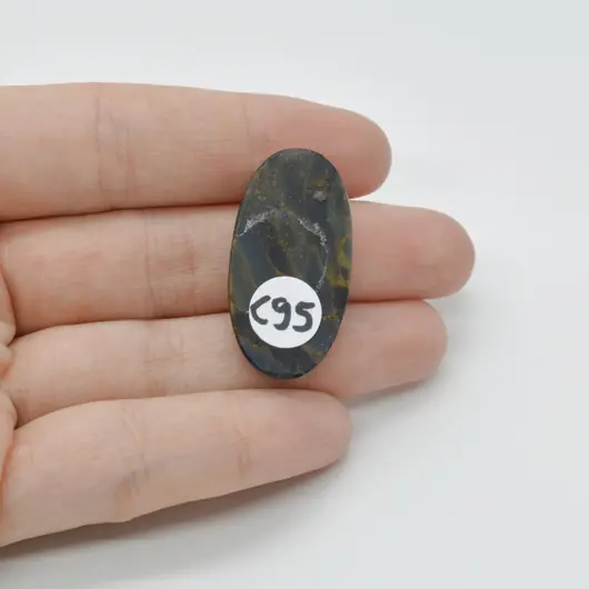 Cabochon Pietersit 33x17x5mm C95, imagine 2