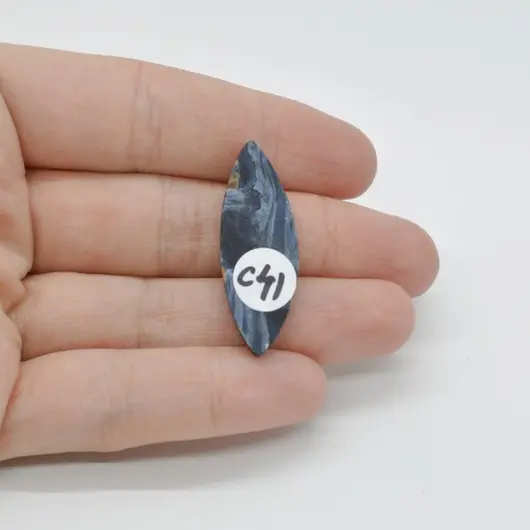 Cabochon Pietersit 35x13x5mm C41, imagine 2