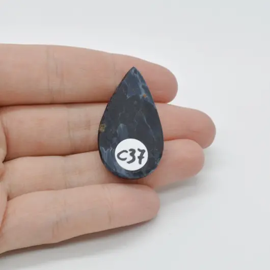 Cabochon Pietersit 36x20x6mm C37, imagine 2