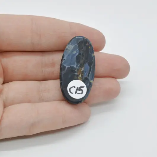 Cabochon Pietersit 37x18x7mm C15, imagine 2