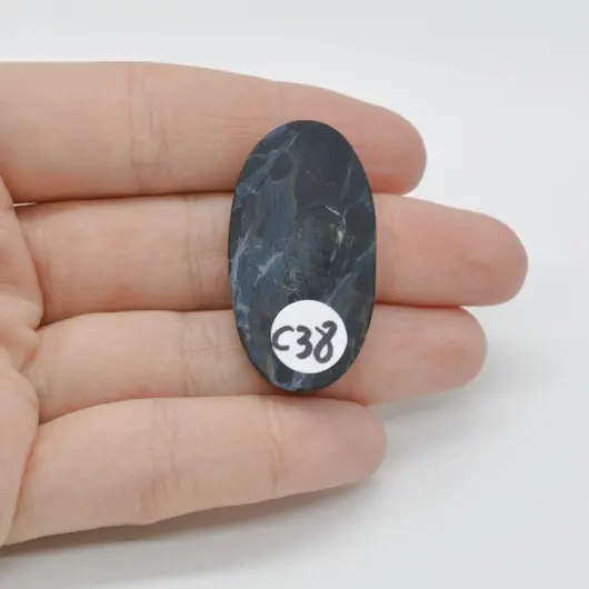 Cabochon Pietersit 37x20x5mm C38, imagine 2