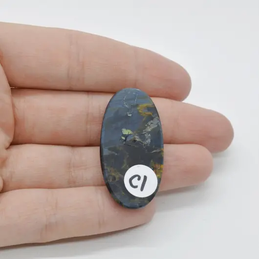 Cabochon Pietersit 38x19x5mm C1, imagine 2