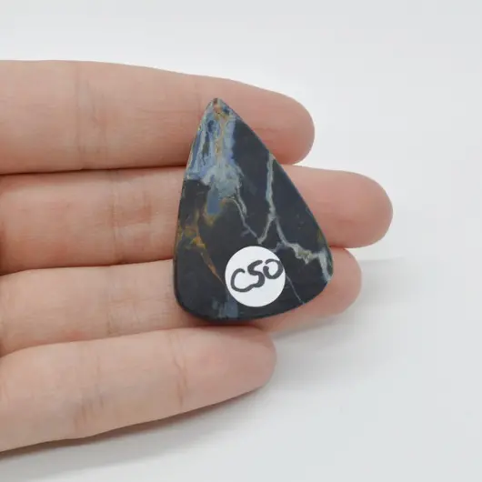 Cabochon Pietersit 38x27x6mm C50, imagine 2