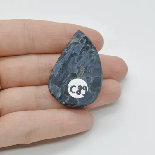 Cabochon Pietersit 40x26x5mm C89, imagine 2