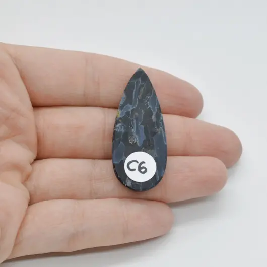 Cabochon Pietersit 41x17x5mm C6, imagine 2