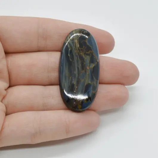 Cabochon Pietersit 43x21x5mm C61